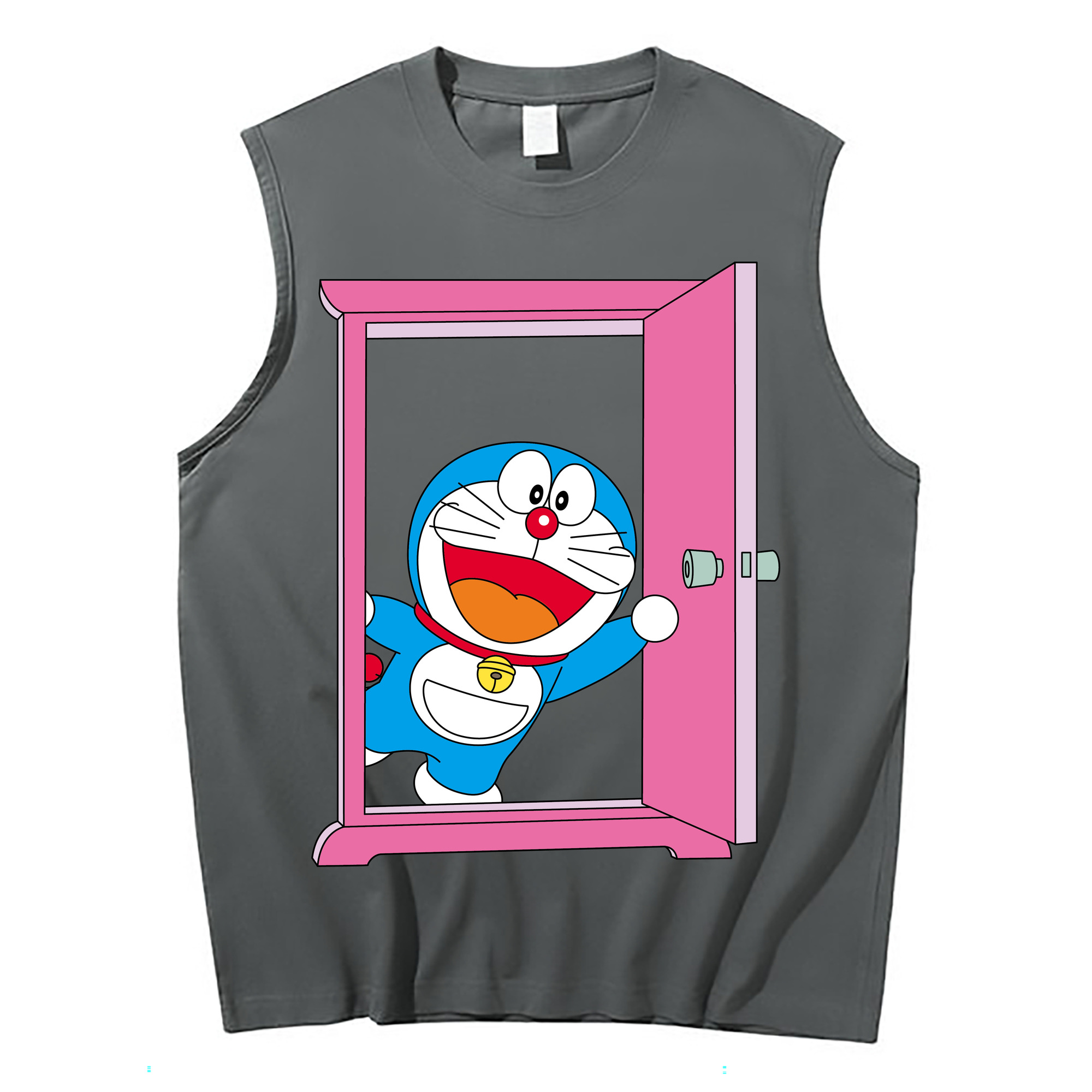 （画像用） ドラえもん Doraemon コットン100％タンクトップ（フロントプリント）